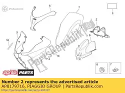 Here you can order the dashboard panel. Silver from Piaggio Group, with part number AP8179716: