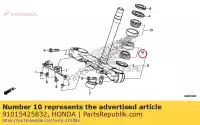 91015425832, Honda, Rodamiento, tubo superior honda cr xr xl xrv crr xrr xlv crrb lw sw 125 250 600 80 650 500 400 85 1 2, Nuevo