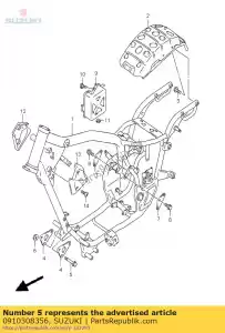 suzuki 0910308356 ?ruba 8x65 - Dół