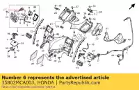 35802MCA003, Honda, couverture honda gl 1800 2001 2002 2003 2004 2005 2006 2007 2008 2009 2010, Nouveau