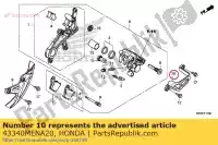 43340MENA20, Honda, stra?nik, rr. suwmiarka honda  crf 150 250 450 2009 2015 2017 2018 2019 2020, Nowy