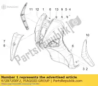 67287200F2, Piaggio Group, bouclier     , Nouveau