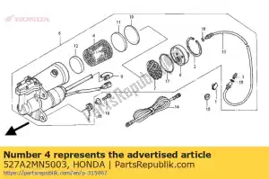 Honda 527A2MN5003 desecante - Lado inferior