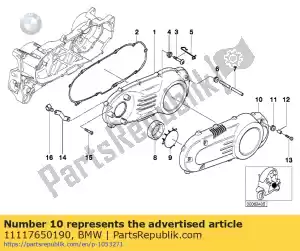 Bmw 11117650190 crankcase cover - Right side