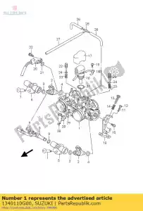 suzuki 1340110G00 gasklephuis - afbeelding 15 van 15