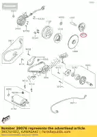 39076Y002, Kawasaki, limiter, startreductie kawasaki kvf300 brute force 300 , Nieuw