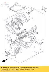 Ici, vous pouvez commander le assy plus propre, ai auprès de Suzuki , avec le numéro de pièce 1370036F31: