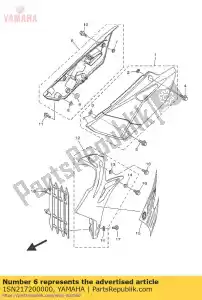 yamaha 1SN217200000 os?ona boczna 2 - Dół