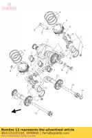 4NX115100100, Yamaha, Balancer assy, 2 yamaha tdm trx 850 900 1996 1997 1998 1999 2000 2001 2002 2003 2004 2005 2006 2007 2008 2009 2010, New