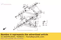 51360HM3A00, Honda, geen beschrijving beschikbaar op dit moment honda trx 300 2000 2001 2002 2003 2004, Nieuw