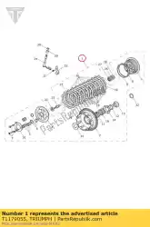 Here you can order the clutch assembly from Triumph, with part number T1179055: