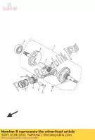 5DV116381000, Yamaha, piston (1,00 mm o / s) yamaha  tt r 50 2007 2008 2009 2010 2011 2012 2013 2014 2015 2016 2017 2018 2019 2020 2021, Nouveau