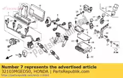 geen beschrijving beschikbaar op dit moment van Honda, met onderdeel nummer 32103MGED50, bestel je hier online: