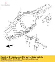 0916014027, Suzuki, machine à laver suzuki rg gamma uc  1 bu rg125cuc rg125abuaubu lt80 quadsport lt 80 125 , Nouveau