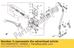 Qui puoi ordinare nessuna descrizione disponibile al momento da Honda , con numero parte 45156KPH970: