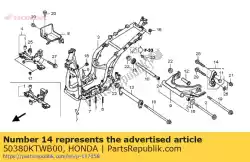 rod comp., swing van Honda, met onderdeel nummer 50380KTWB00, bestel je hier online: