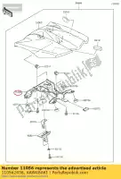 110562436, Kawasaki, bracket zx1000gdf kawasaki  z zx 1000 2014 2015 2016 2017 2018 2019 2020 2021, New