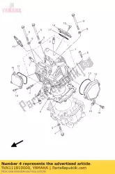 Aqui você pode pedir o junta, cabeça do cilindro 1 em Yamaha , com o número da peça 5VK111810000: