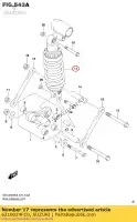 6210024FC0, Suzuki, Absorber assy,r suzuki gsx hayabusa ra rauf r razuf z rz gsx1300ra 1300 , New