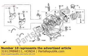 honda 31912MBWE11 candela - Il fondo