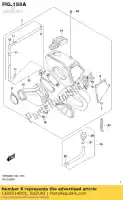 1382614D01, Suzuki, clamp,outlet tu suzuki dr  seu se dr350se dr650se lt a400 eiger 4x2 a500f vinson 4x4 z125 sw lw a400f drz125l drz125 650 350 400 500 125 , New