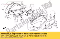 64470MGED10ZH, Honda, brak opisu w tej chwili honda vfr 1200 2011, Nowy