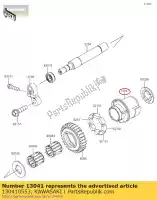 130410553, Kawasaki, Balancer zx1000jbf kawasaki  zx 1000 2015 2019 2020, Nieuw