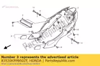 83520KPP860ZF, Honda, set cappuccio, rr. centro (wl) honda cbr  r cbr125r 125 , Nuovo