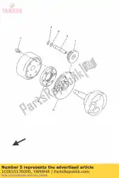 Qui puoi ordinare ingranaggio, folle 2 da Yamaha , con numero parte 1C0E55170000: