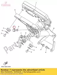 Aquí puede pedir tuerca, corona de Yamaha , con el número de pieza 9017606009: