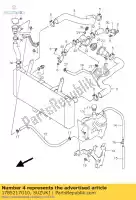 1785217G10, Suzuki, tubo flessibile, radiatore o suzuki sv 650 2005 2006, Nuovo