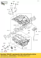 391930571, Kawasaki, huile de tuyau kawasaki ninja ex krt edition b z  a 300 abs z300 ex300 se 300se kle300 versysx , Nouveau