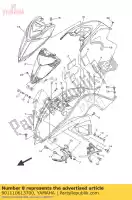 901110613700, Yamaha, bout, zeskant. socket knop yamaha  mt xt yfm yzf r 250 300 320 550 600 660 690 700 890 1200 2011 2012 2013 2014 2015 2016 2017 2018 2019 2020 2021, Nieuw