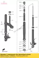 BN62310200, Yamaha, Front fork assy (lh) dpbmc,mdnm6 yamaha yzf600 yzfr6 600 , New