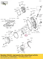 Aquí puede pedir amortiguador, tapa del embrague zx1000jbf de Kawasaki , con el número de pieza 921610873: