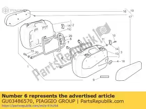 Piaggio Group GU03486570 lh wsparcie - Dół