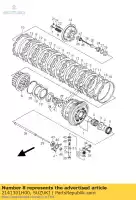 2141301H00, Suzuki, spr??yna, sprz?g?o suzuki gsx r 600 750 2006 2007 2008 2009 2010, Nowy