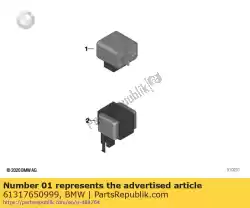 Here you can order the relay for flasher from BMW, with part number 61317650999: