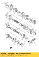 2423124F10, Suzuki, equipo, tercero y cuarto suzuki gsx hayabusa r ru1 ru2z ru2 se ruz rz gsx1300r gsx1300rz 1300 , Nuevo