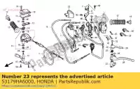 53179HA6000, Honda, Braccio, assistente inverso honda trx400fw fourtrax foreman trx350fe rancher 4x4 es trx420fa at trx420fe trx500fe foretrax rancer 400 350 420 500 , Nuovo