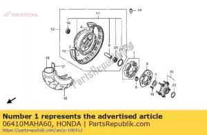 Honda 06410MAHA60 jeu d'amortisseurs, roue - La partie au fond