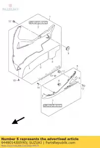 suzuki 9448014J00YKV carenado comp, un - Lado inferior