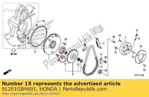 Honda 91201GB4691 joint d'huile, 30x42x4,5 (nok) - La partie au fond