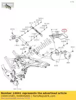 140410585, Kawasaki, cover-comp kawasaki d tracker 150 klx150bf , Nuevo