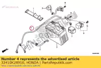 32410K28910, Honda, kabel, uruchom silnik honda crf  fb f crf125fb lw crf125f sw 125 , Nowy