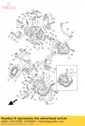 Tutaj możesz zamówić uszczelka g? Owicy cylindrów 1 od Yamaha , z numerem części 4VR111811000: