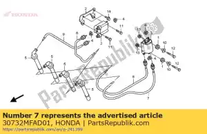 honda 30732MFAD01 cordon, haute tension (2) - La partie au fond