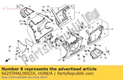 kap ass., l. Lager (wl) * type4 * (type4) van Honda, met onderdeel nummer 64255MAL900ZA, bestel je hier online: