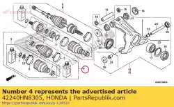 Ici, vous pouvez commander le ensemble de démarrage auprès de Honda , avec le numéro de pièce 42240HN8305:
