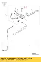 T2046515, Triumph, pivot d'embrayage à boulon triumph america carbs bonneville & bonneville t100 carbs daytona 595 / 955i daytona 955i 132513 > speed four speed triple 141872 > 210444 speed triple 885cc955cc (efi) > 141871 speedmaster carbs sprint rs > 139276 sprint rs 139277 > spr, Nouveau